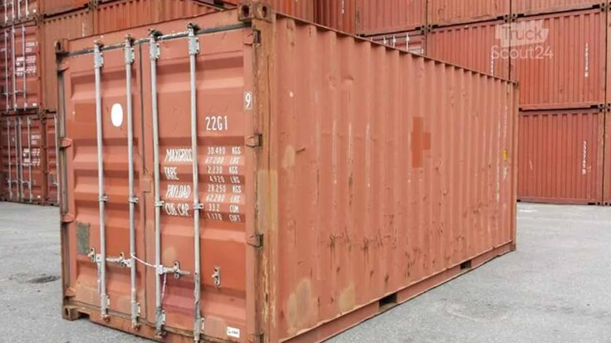 De DeLorean ontdekt in een mysterieuze container