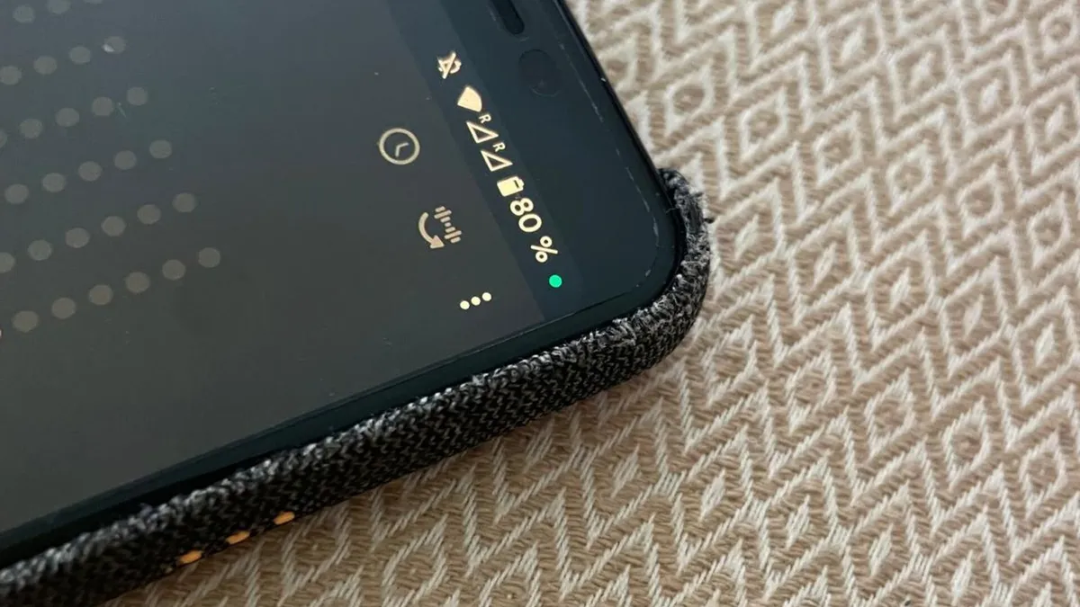 Wat betekent die groene stip op je Android-smartphone?