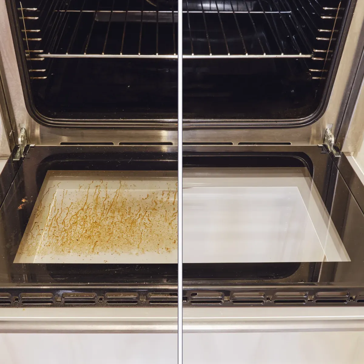 Oven schoonmaken met vaatwastabletten