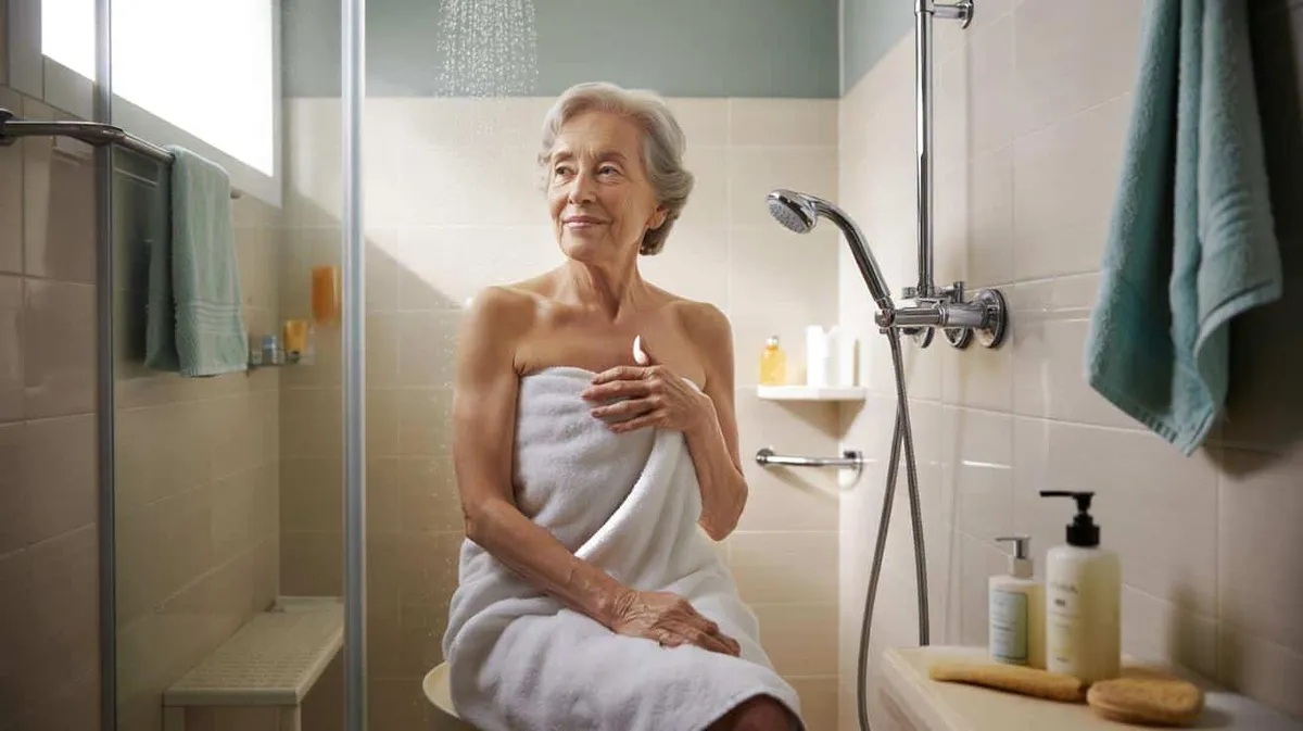 Douchen na 65: wat het betekent voor gezondheid en welzijn