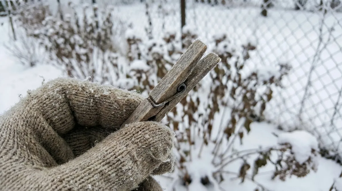 De onmisbare rol van wasknijpers in de Franse tuin tijdens de wintermaanden