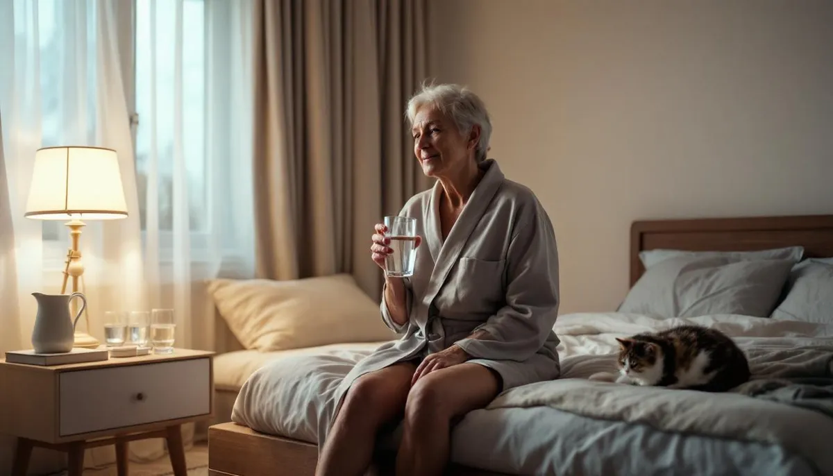 Waarom de timing van water drinken voor het slapengaan belangrijk is